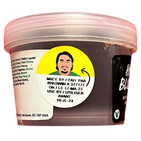 LUSH Kitchen Exclusive Happy Blooming Shower Jelly, 3.5 oz. (100 g) - Picture 5 of 7